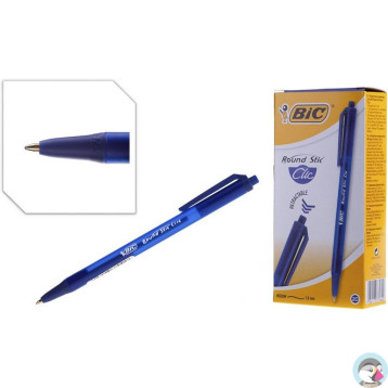 Długopis automatyczny BIC ROUND STIC CLIC niebieski 926376