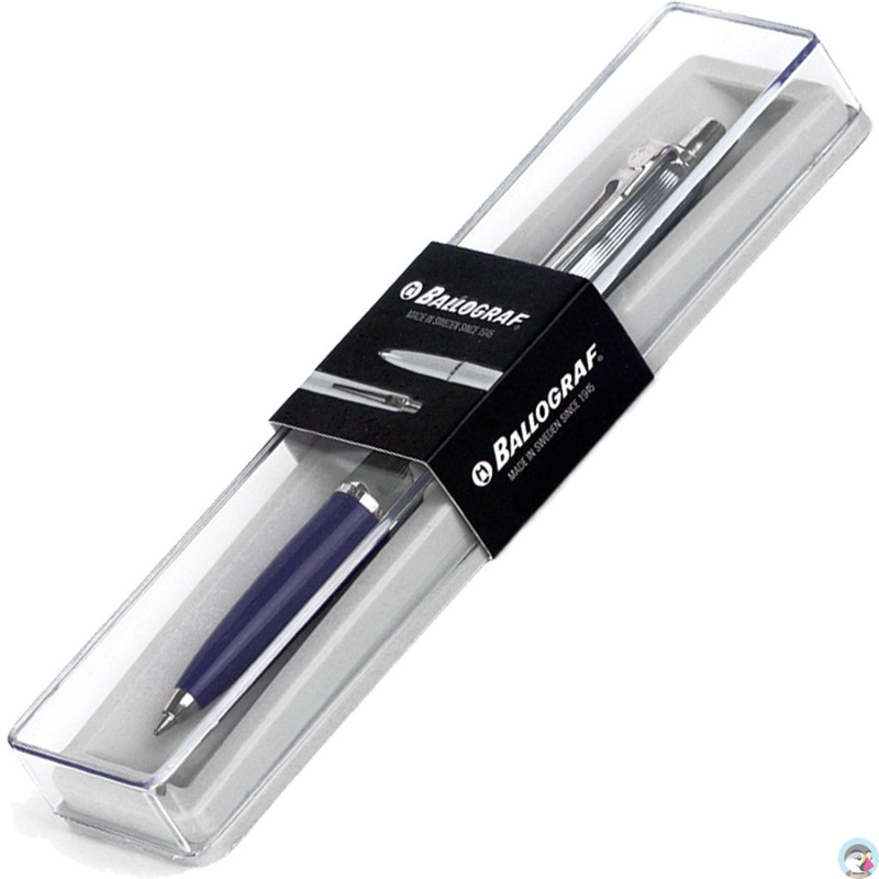 Długopis automatyczny BALLOGRAF EPOCA CHROME granatowy BA-102 34 1 TOMA
