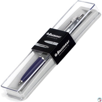 Długopis automatyczny BALLOGRAF EPOCA CHROME granatowy BA-102 34 1 TOMA