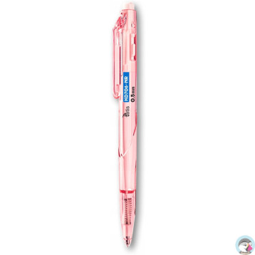 Długopis automatyczny 0,5mm niebieski różowa obudowa KD706-NR TETIS
