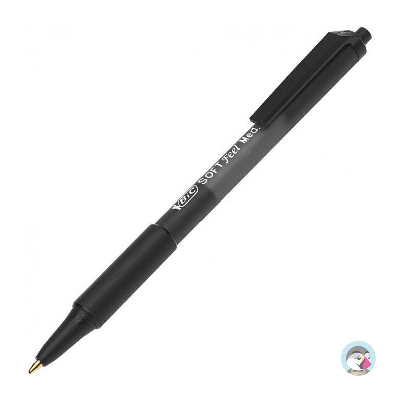 Długopis SOFTFEEL CLIC Grip 1mm czarny 837397 BIC