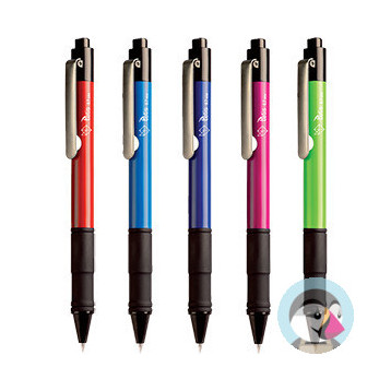Długopis automatyczny niebieski 0,7mm KD941-NM obudowa mix kolorów TETIS