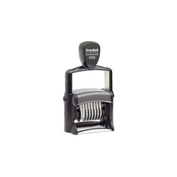 Numerator 5558/PL 8/5mm z płytką tekstową 56x33 PROFESSIONAL LINE TRODAT