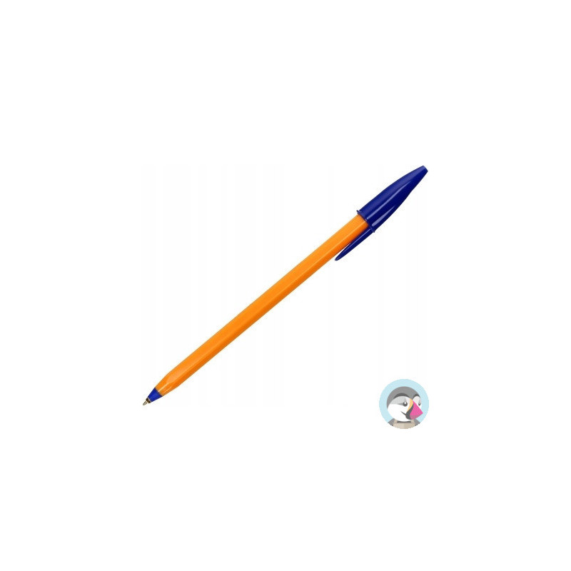 Długopis niebieski BIC ORANGE 0.7mm ekonomiczny do codziennego użytku