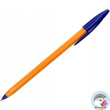 Długopis niebieski BIC ORANGE 0.7mm ekonomiczny do codziennego użytku