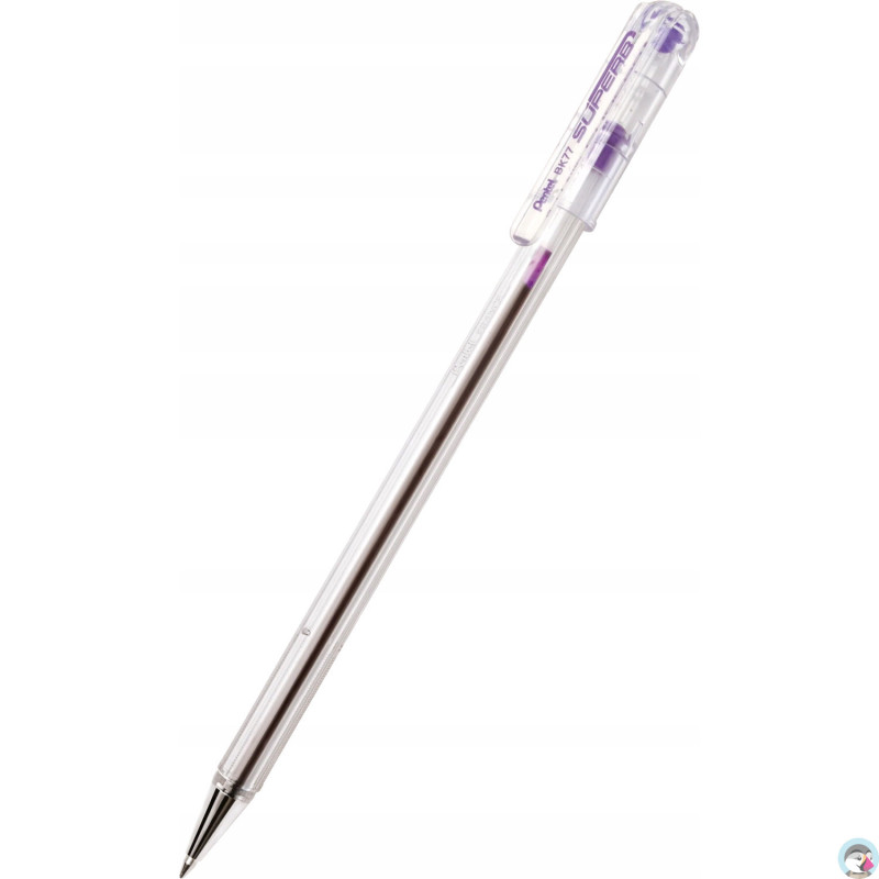 Długopis SUPERB BK77 fioletowy PENTEL