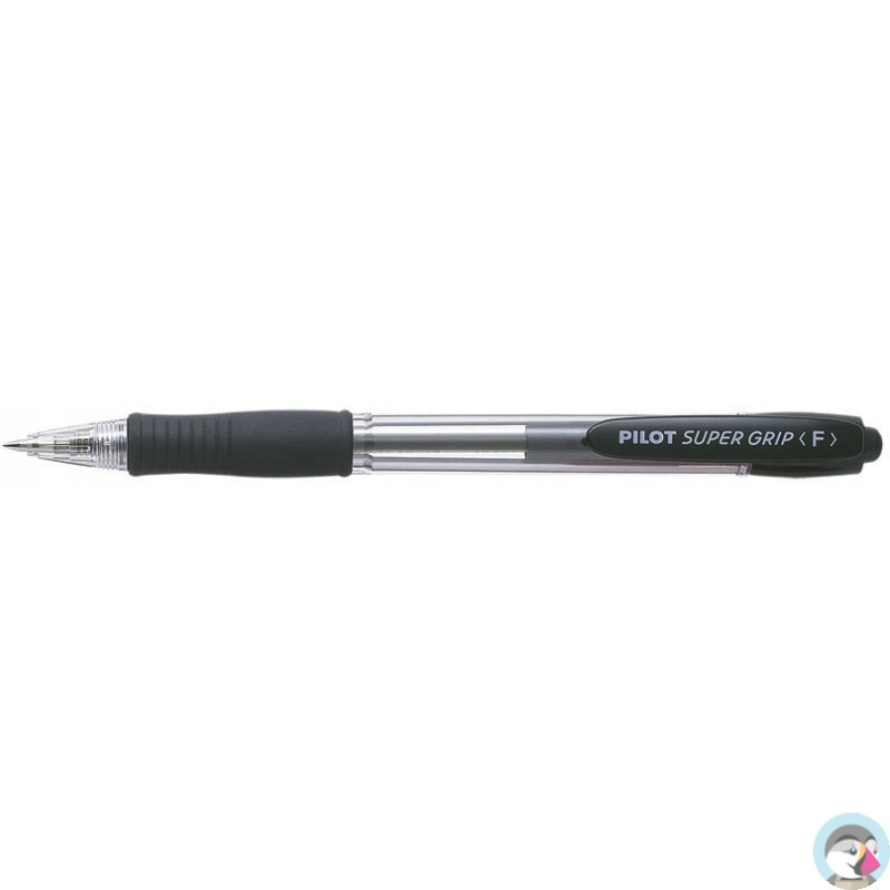 Długopis olejowy PILOT SUPER GRIP czarny PIBPGP-10R-B