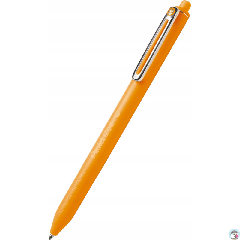 Długopis IZEE 0.7 pomarańczowy BX467-F PENTEL z tuszem low viscosity