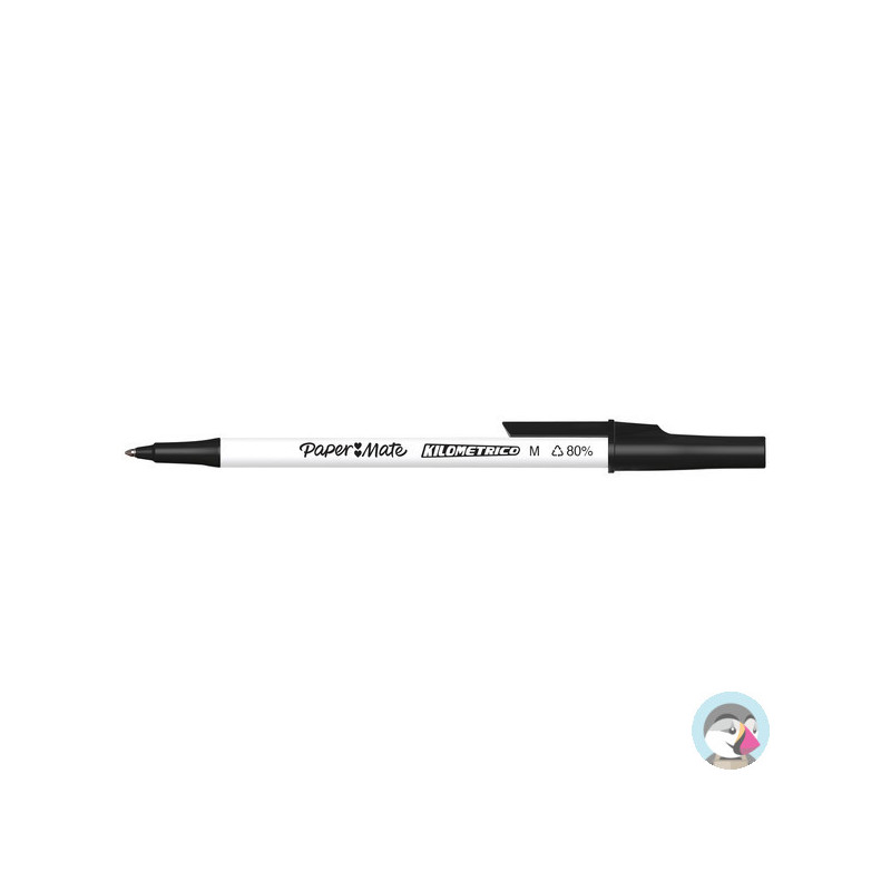 Długopis czarny 1.0mm Paper Mate Kilometrico 2187701