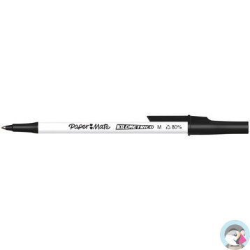 Długopis czarny 1.0mm Paper Mate Kilometrico 2187701