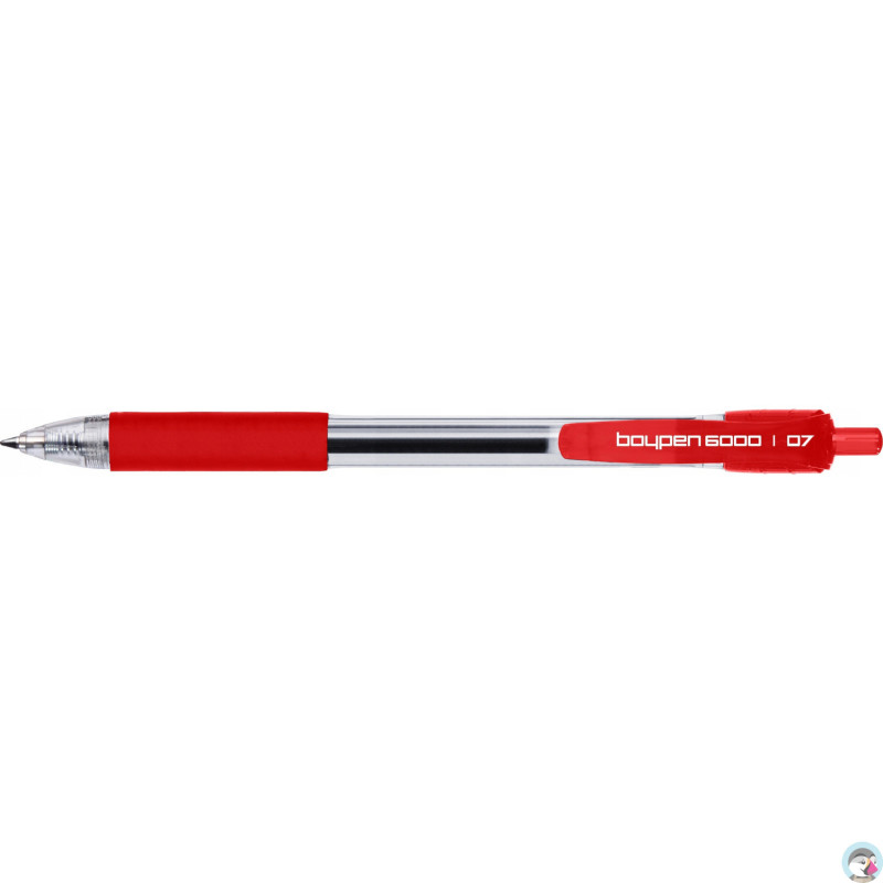 Długopis pstrykany BOY PEN-6000 czerwony 443-001 RYSTOR