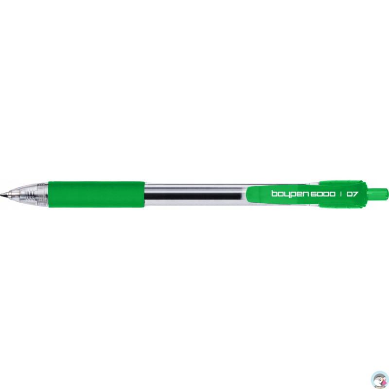 Długopis pstrykany BOY PEN-6000 zielony 443-003 RYSTOR