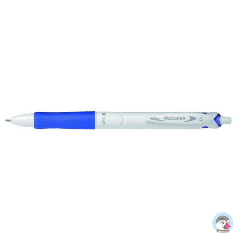 Długopis ACROBALL WHITE M niebieski PILOT BAB15M-WLL-BG