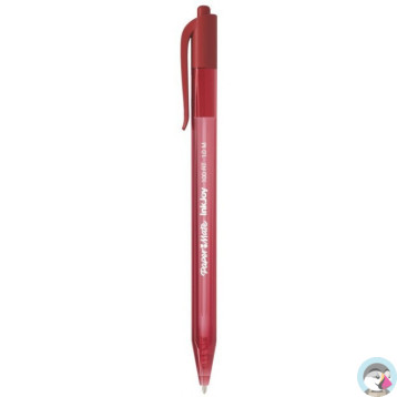 Długopis INKJOY 100RT M czerwony PAPER MATE 1.0mm automatyczny S0957050