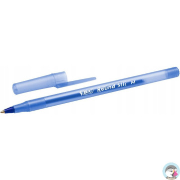 Długopis BIC ROUND STIC CLASSIC niebieski ekonomiczny do codziennego użytku 921403