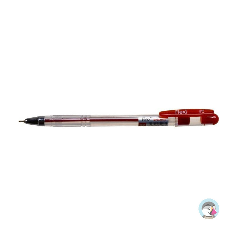 Długopis FLEXI czerwony TT7040 PENMATE