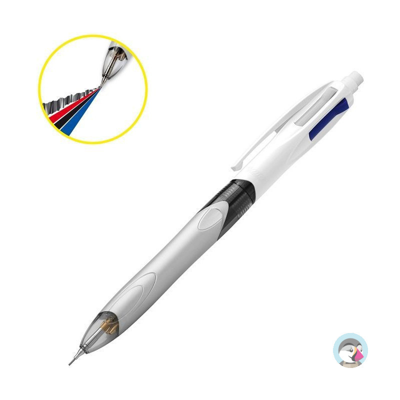 Długopis 4 Colours z ołówkiem 3+1 MULTIFUNCTION BCL BIC 942104