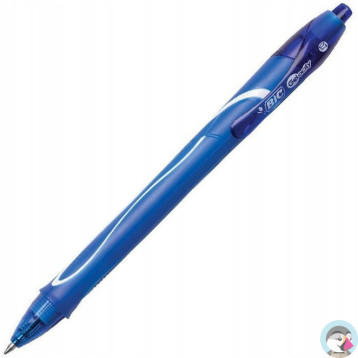Pióro żelowe Gelocity QUICK DRY niebieskie 950442 BIC