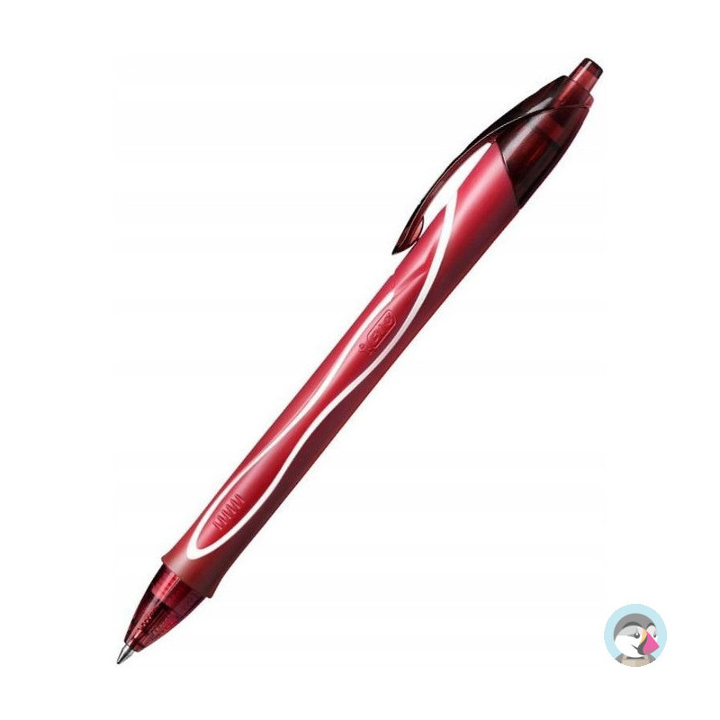Pióro żelowe Gelocity QUICK DRY czerwony 949874 BIC