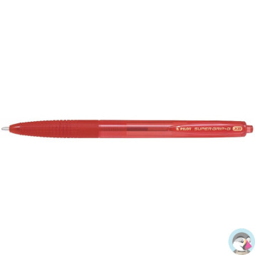 Długopis SUPER GRIP G automatyczny XB czerwony PILOT PIBPGG-8R-XB-RR