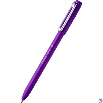 Długopis olejowy z nasadką IZEE BX457-V fioletowy PENTEL
