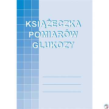 M-915-5 Książeczka pomiarów glukozy Michalczyk i Prokop