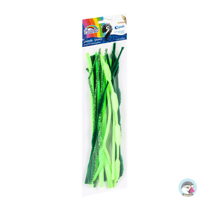Druciki kreatywne 30cm zielone (20)