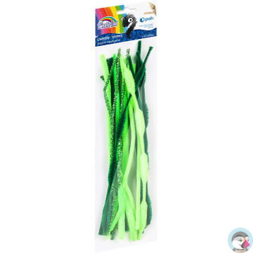 Druciki kreatywne 30cm zielone (20)
