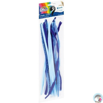 Druciki kreatywne 30cm niebieskie (20) GR-CH019 FIORELLO 170-2614