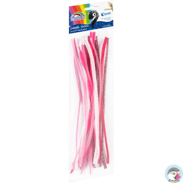 Druciki kreatywne 30cm różowe (20) GR-CH021 FIORELLO 170-2615