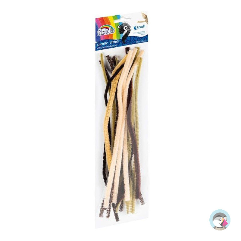 Druciki kreatywne 30cm brązowe (20) GR-CH022 FIORELLO 170-2611
