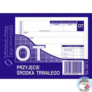 420-5 OT Przyjęcie środka trwałego Michalczyk i Prokop