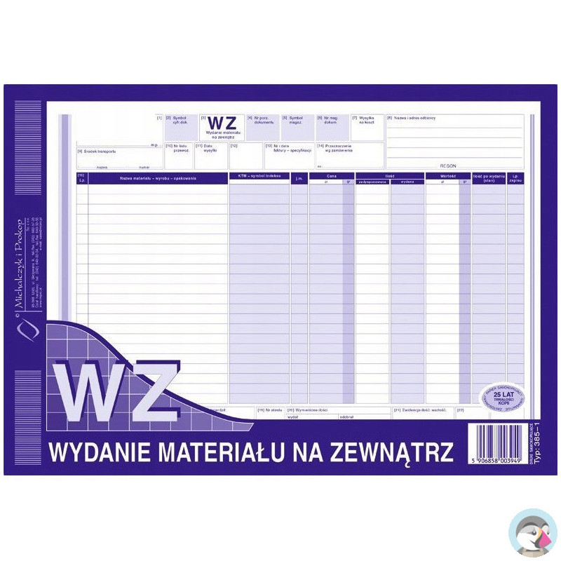 385-1 WZ Wydanie m.na zewn.A4 MICHALCZYK I PROKOP