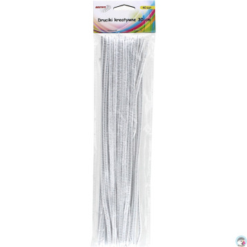 Druciki kreatywne dr11 białe 30cm(40) BREWIS