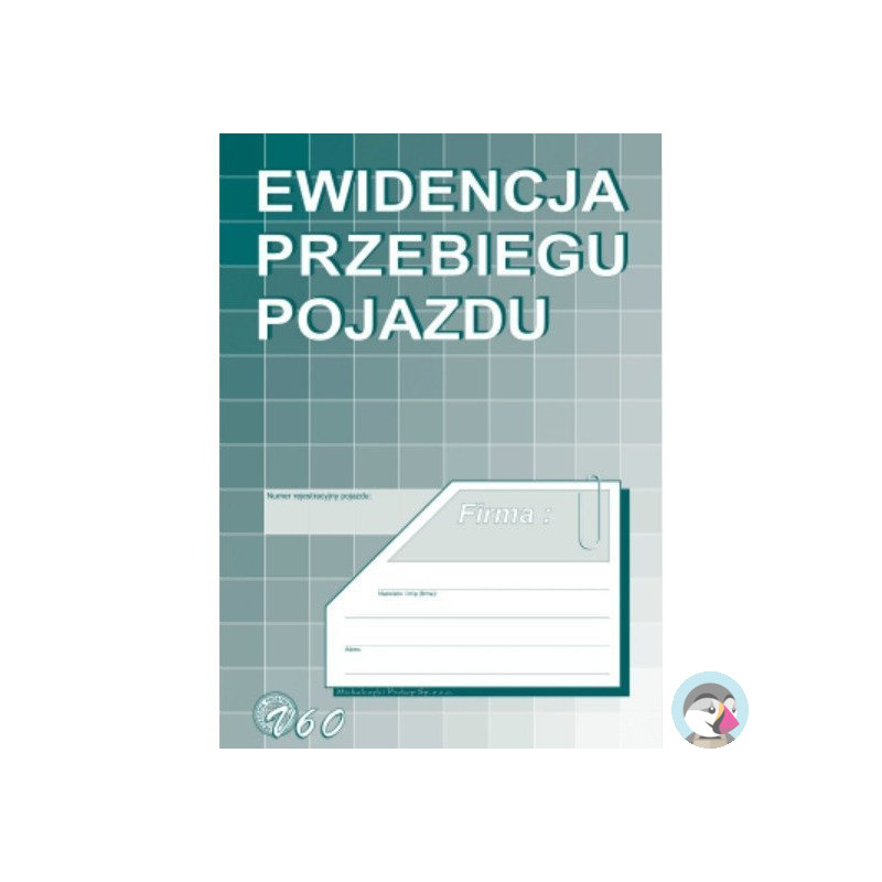 V-60 Ewidencja przebiegu pojazdu MICHALCZYK&PROKOP