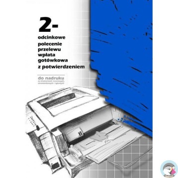 F-111-2 2-odcinkowe polecenie przelewu MICHALCZYK&PROKOP A4 100 kartek