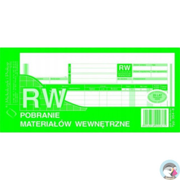 354-8 RW pobranie materiałów wewnętrzne 1/3A4 80 kartek Michalczyk i Prokop