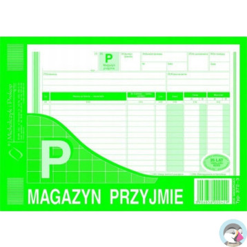 372-3 P magazyn przyjmie MICHALCZYK&PROKOP A5 80 kartek