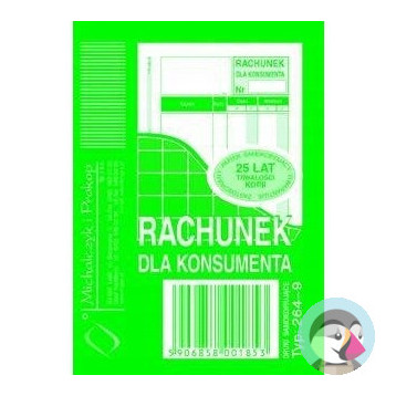 264-9 Rachunek MICHALCZYK&PROKOP A7 80 kartek