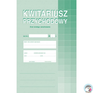 400-1 Kwitariusz przychodowy A4 30 kartek MICHALCZYK I PROKOP