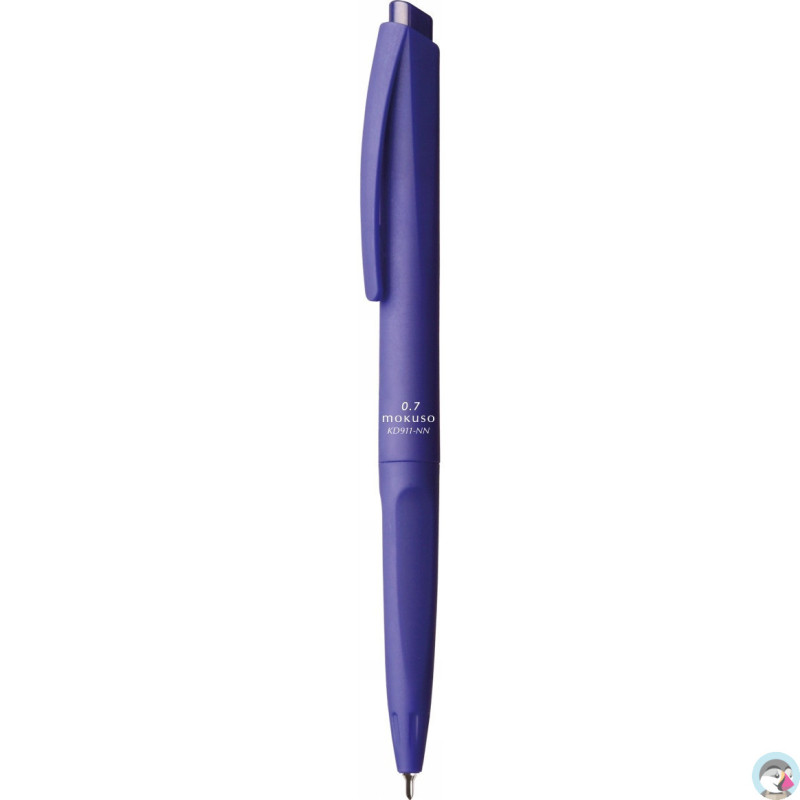 Długopis MOKUSO 0.7mm, obudowa niebieska, wkład niebieski KD911-NN TETIS