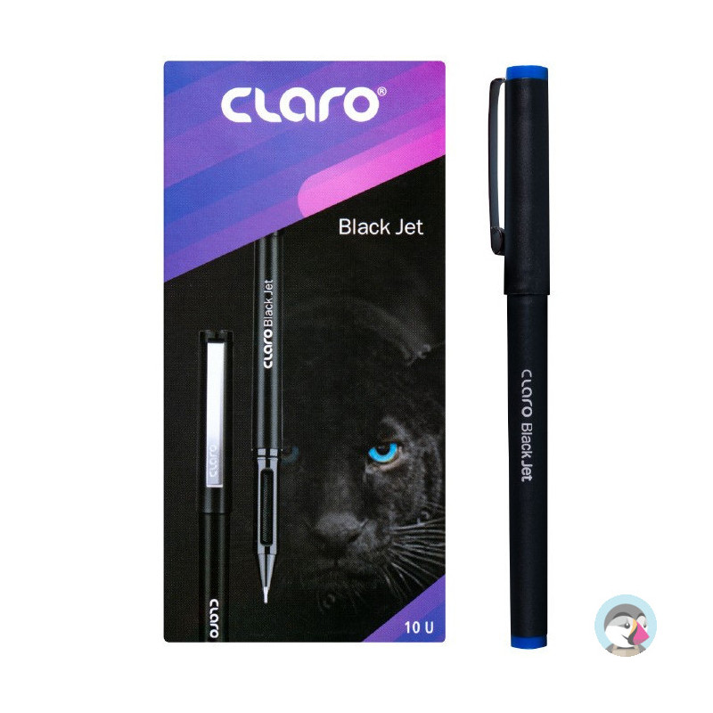Długopis CLARO BLACK JET 1,0mm niebieski