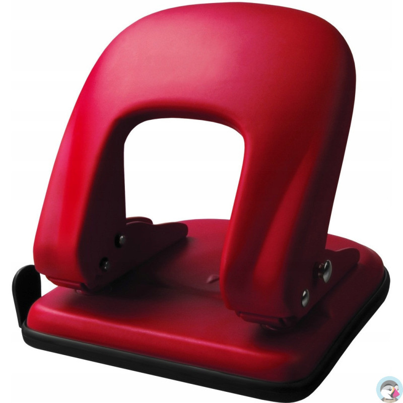 Dziurkacz metalowy czerwony do 35 kartek GD010-AC TETIS
