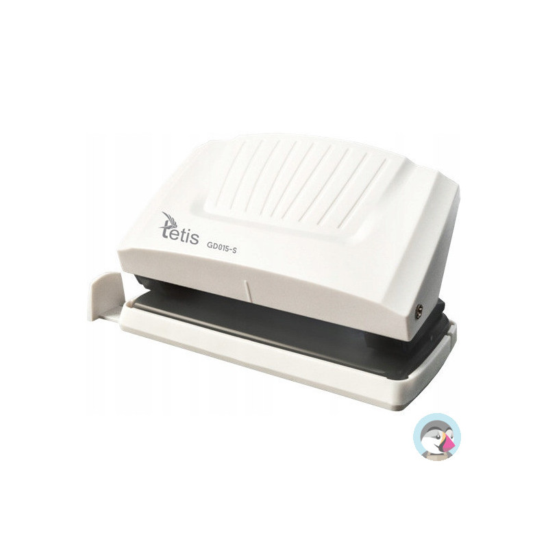 Dziurkacz szary 12 kartek GD015-S TETIS