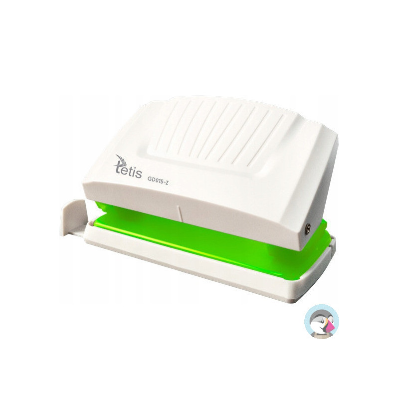Dziurkacz zielony 12 kartek GD015-Z TETIS