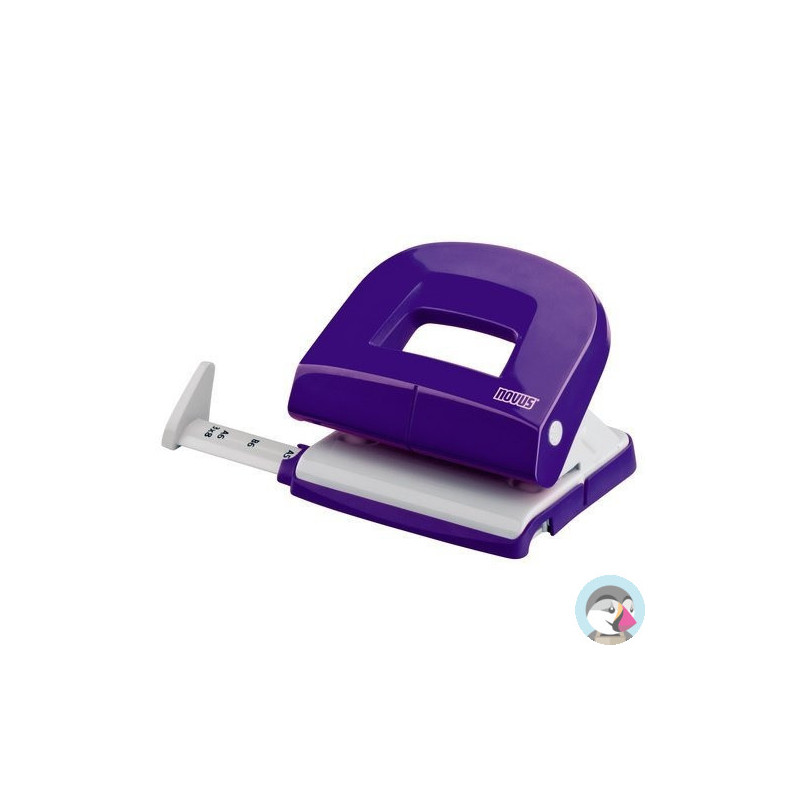 Dziurkacz E216 fioletowy do 16k NOVUS 025-0548