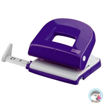 Dziurkacz E216 fioletowy do 16k NOVUS 025-0548