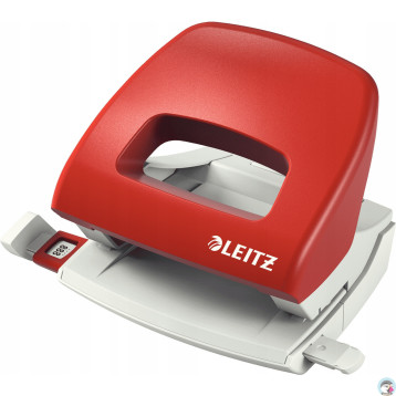 Dziurkacz średni czerwony 16 kartek 50380025 LEITZ NeXXt