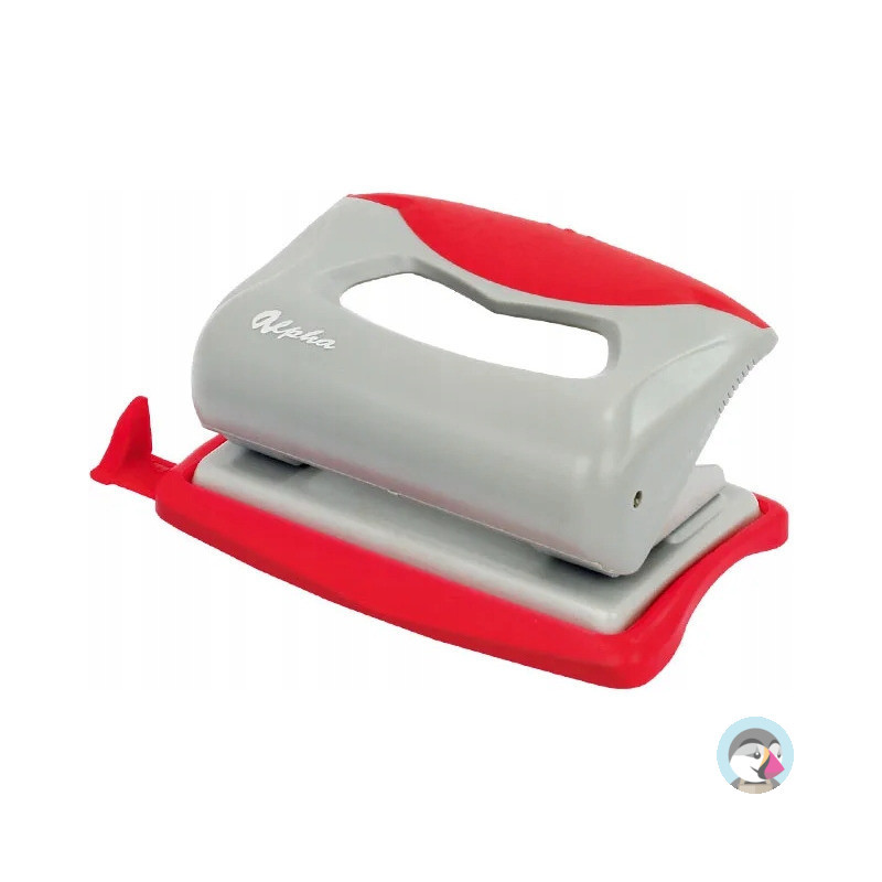 Dziurkacz EAGLE ALFA P5024B czerwony 8 kartek