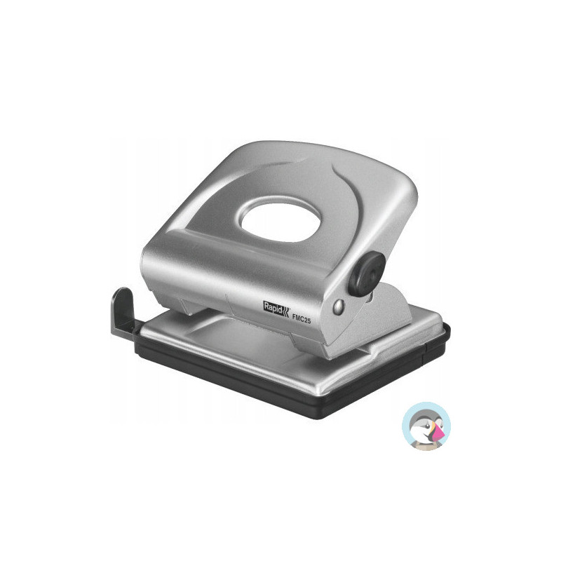 Dziurkacz metalowy FMC25 RAPID srebrny do 30kartek 21835502
